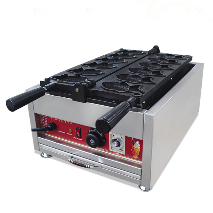 Commercial Automatic Taiyaki Waffle Maker Making Machine