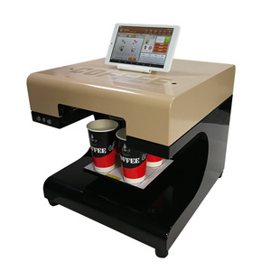 Hot Sale Coffee Printer 4 Cup Cake Printer Chocolate Selfie Printer Coffee Printing Machine