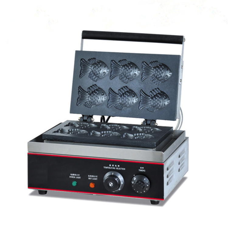 Commercial Automatic Taiyaki Waffle Maker Making Machine