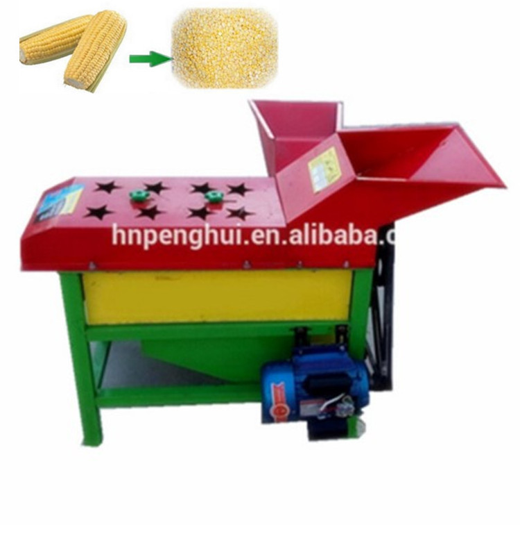 Electric Low Price Corn Peeler And Sheller Machine Maize Husker Threshing Shelling Machine