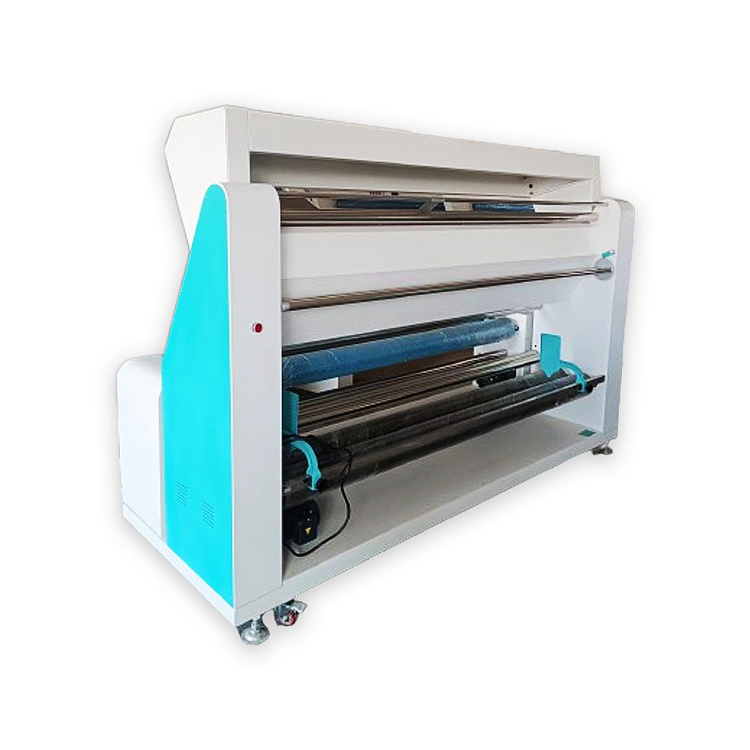 Industrial Whosale Fabric Roll Measuring Cutting Machine Cloth Textile Inspection Machine Price