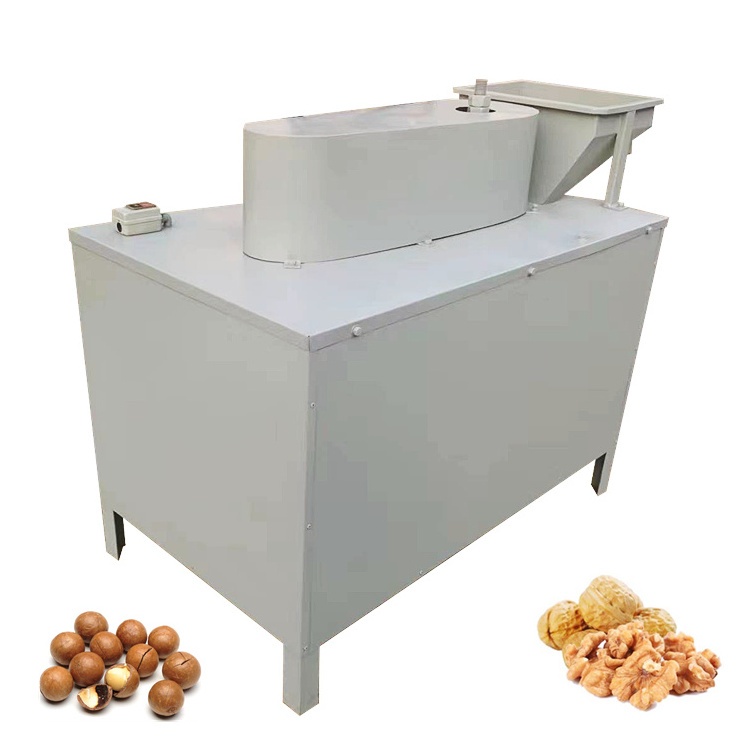 Automatic Electric Macadamia Nut Cracker And Husker Shellling Machine Walnut Cracking Machine