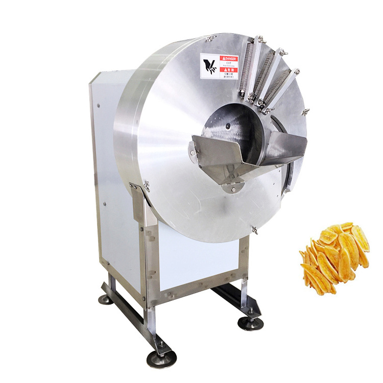 Electric Banana Plantain Long Chips Cutting Machine Banana Plantain Slicer Slicing Machine