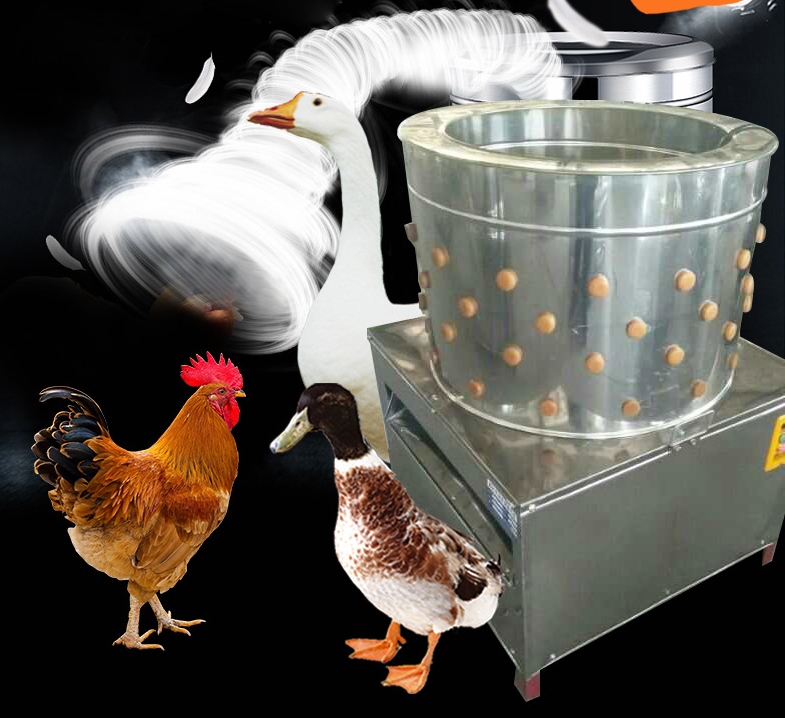 Hot Sale Chicken Duck Goose Poultry Plucker Chicken Hair Feather Removal Cleaning Machine