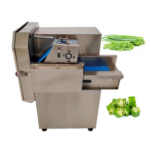 Automatic Electric Fruit Green Leafy Vegetable Shredder Cutter Pepper Celery Okra Cutting Machine