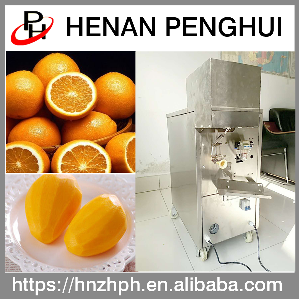 Automatic electric citrus mango kiwi peeling and slicing machine