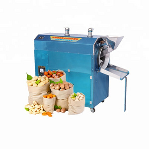 Electric Gas Peanut Sunflower Seeds Chestnut Corn Soybean Roasting Machine