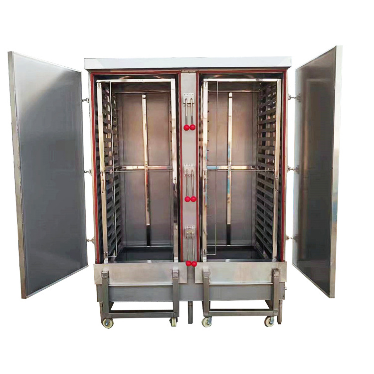 Double Door Commercial Bao Bun Food Rice Chicken Steamer Machine Automatic Rice Washer Machine