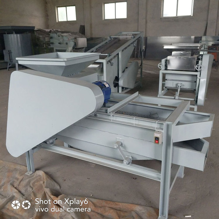 Automatic Nut Almond Pecan Walnut Crack Sheller Shelling Machine