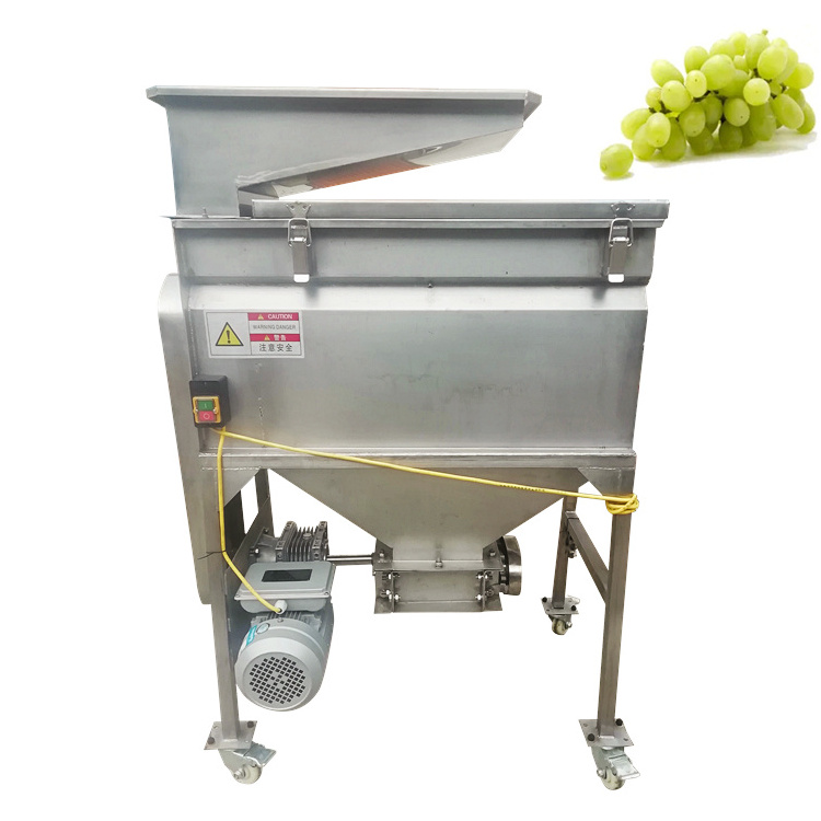 Commercial Grape Destemmer Crusher And Press Grape Stem Removal Machine Grape Destemming Machine