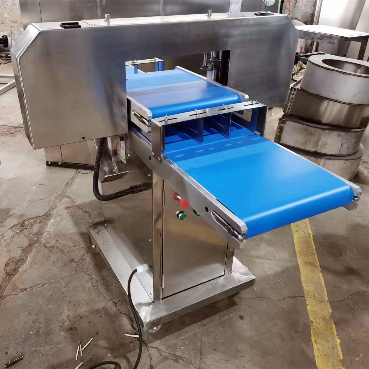 Professional Bread Full Cutting Machine Hotdog Burger Hamburger Bun Cutting Slicing Machine