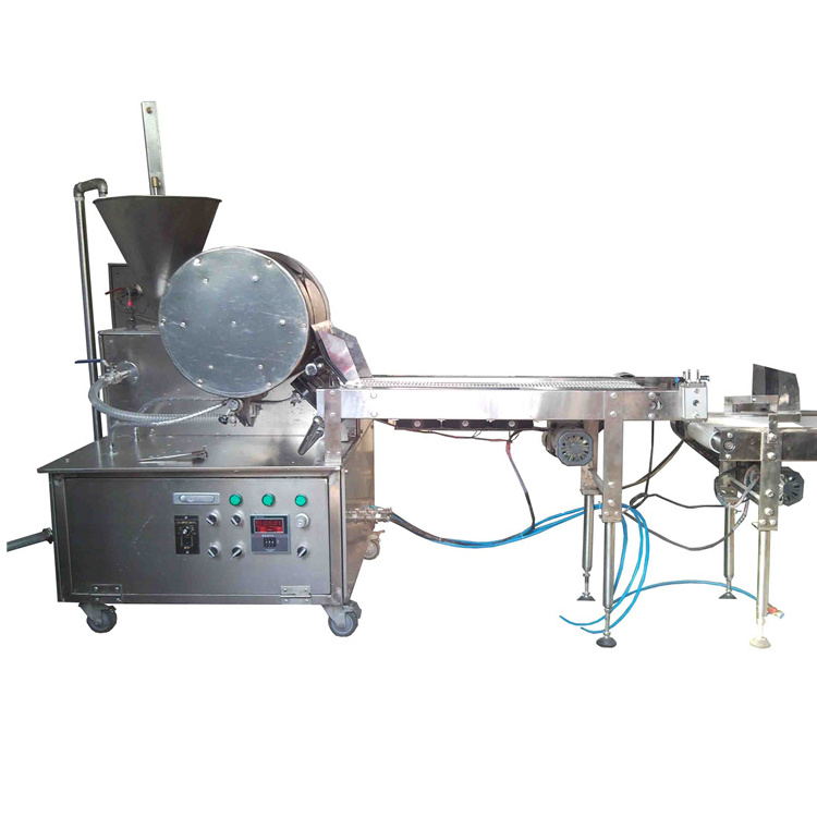 Gas Electric Heating crepe Tortilla Chapati Roti Injera Spring Roll Making Machine Production Line