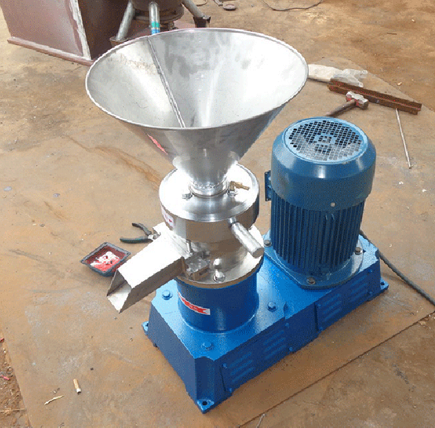 Automatic Tamarind Tomato Chilli Onion Ginger Garlic Paste Processing Making Colloid Mill Machine