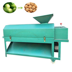 Hot Sell Green Walnut Shell Peeling Washing Processing Machine Black Walnut Huller Machine For Sale