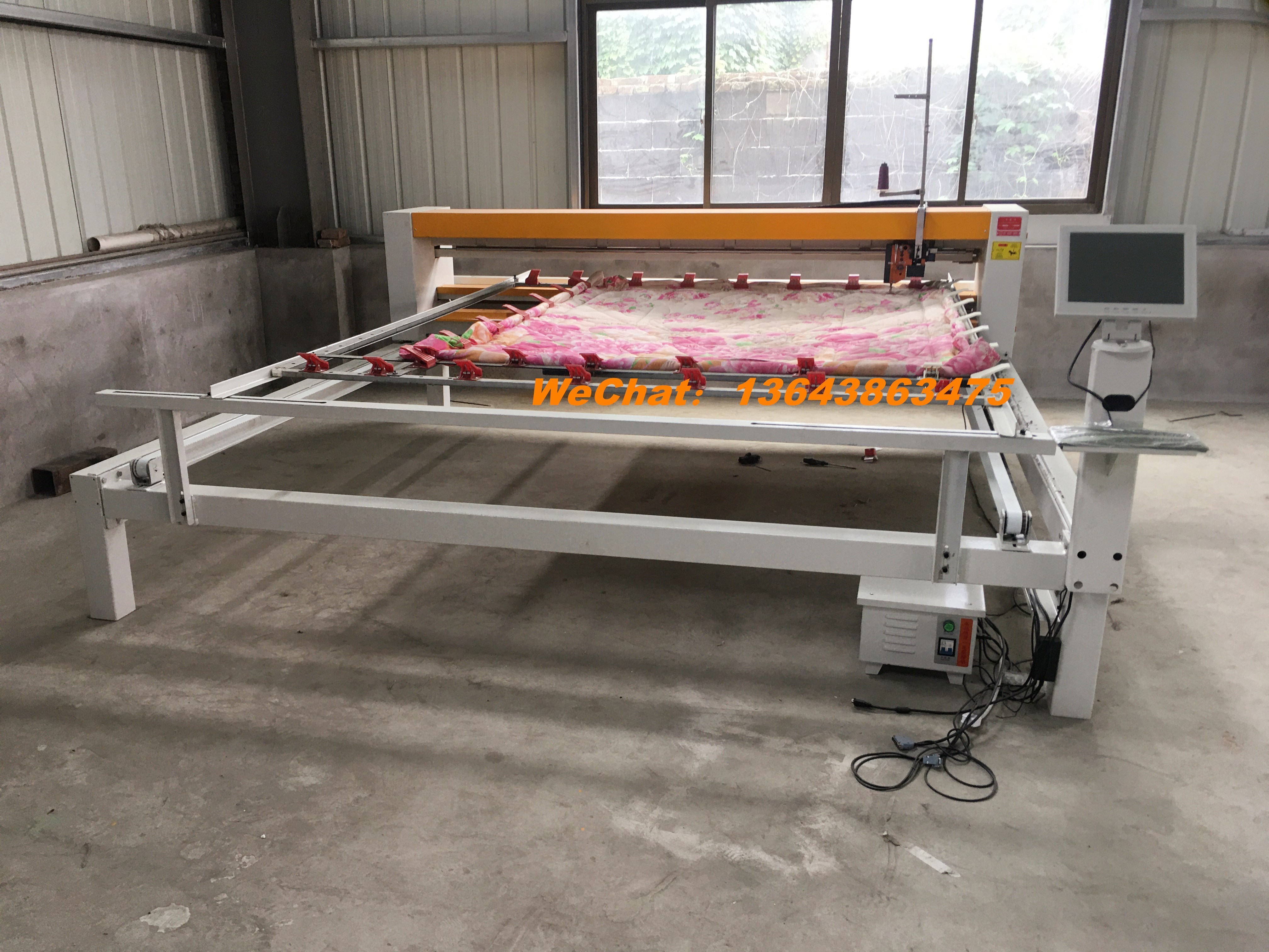 Computerized Long Arm Frame Mattress Duvet Quilting Sewing Machine Machines For Quilting