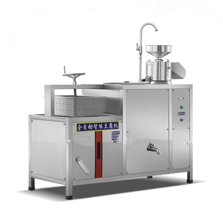 Fully-automatic Automatic Soy Milk Tofu Press Making Machine Soybean Grinder And Milk Extractor