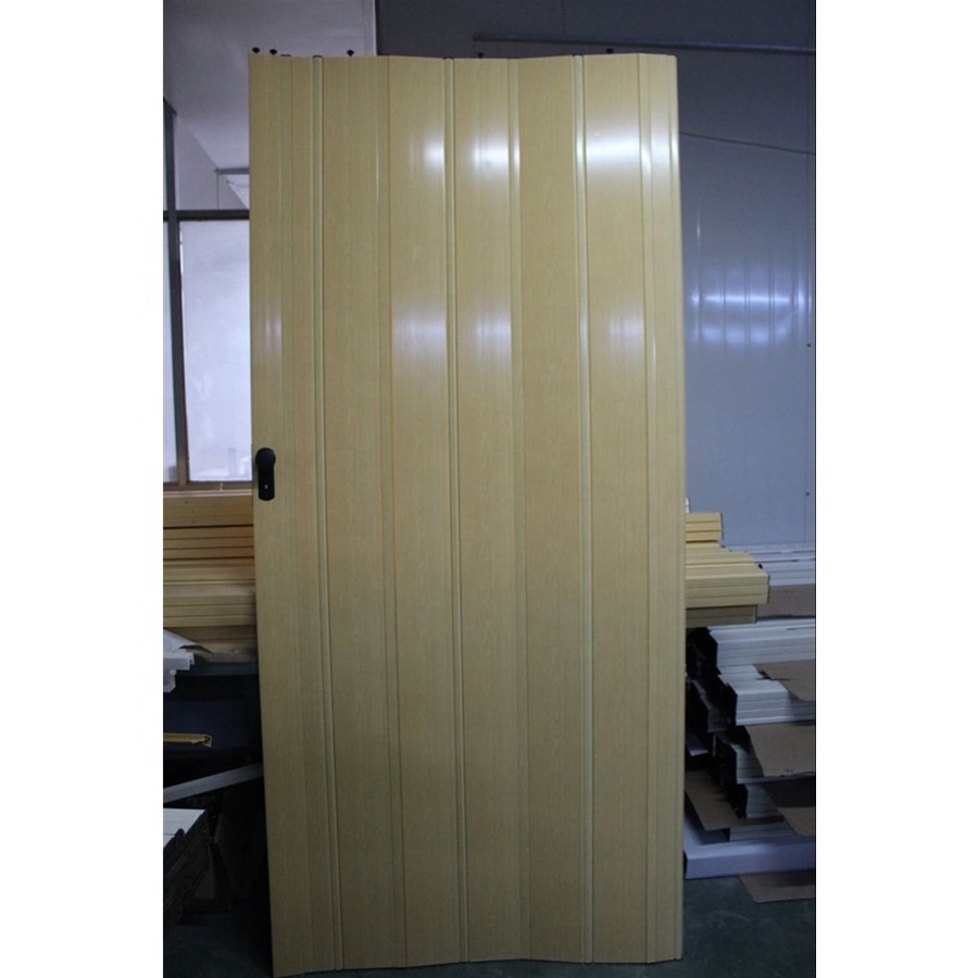 Plastic sliding door interior PVC folding door