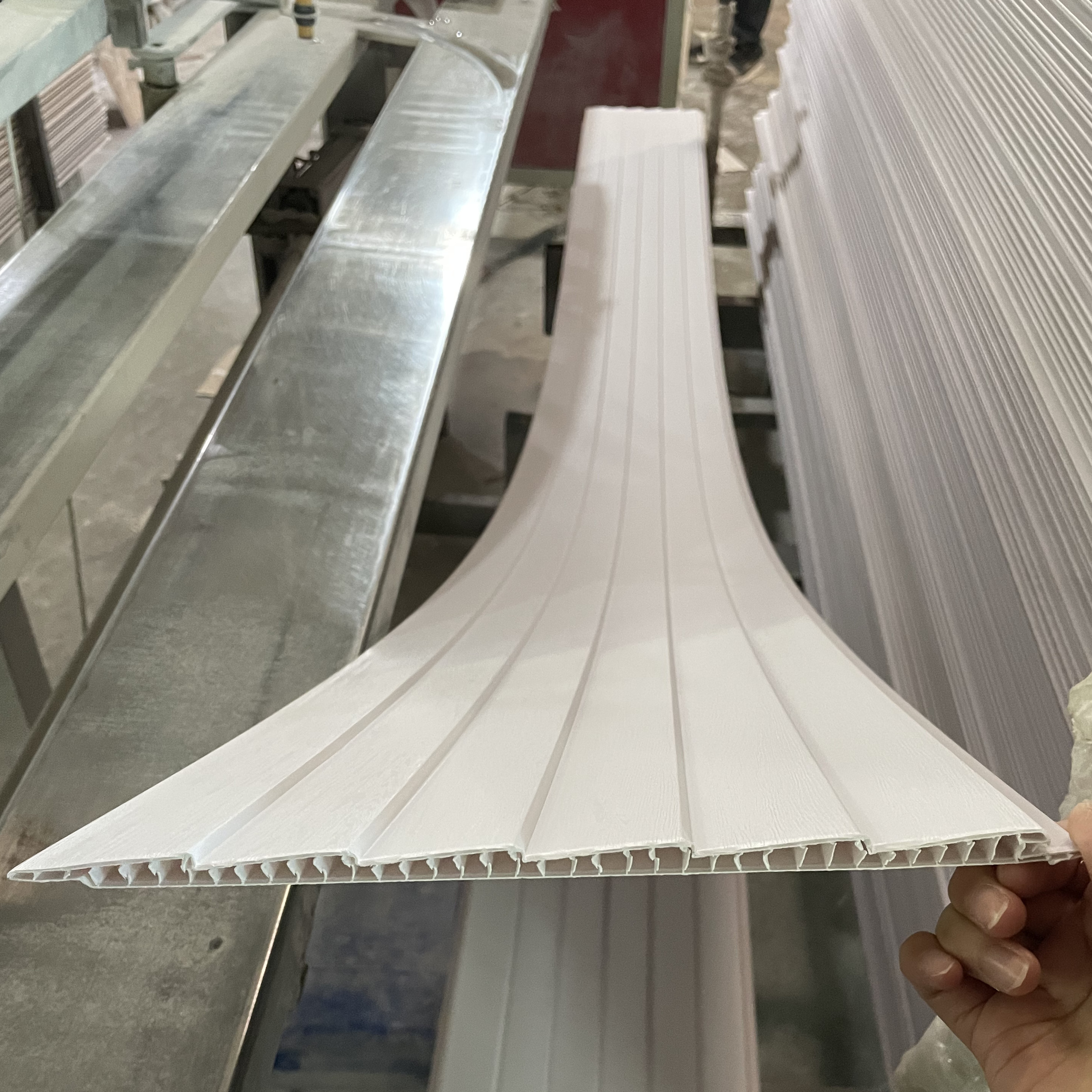 Cheap pvc ceiling tiles plastic faux plafond en pvc and pvc panel in China