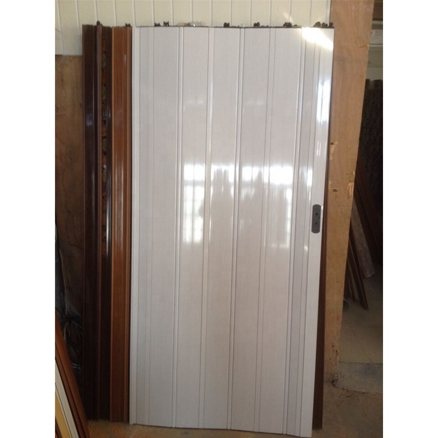 Plastic sliding door interior PVC folding door