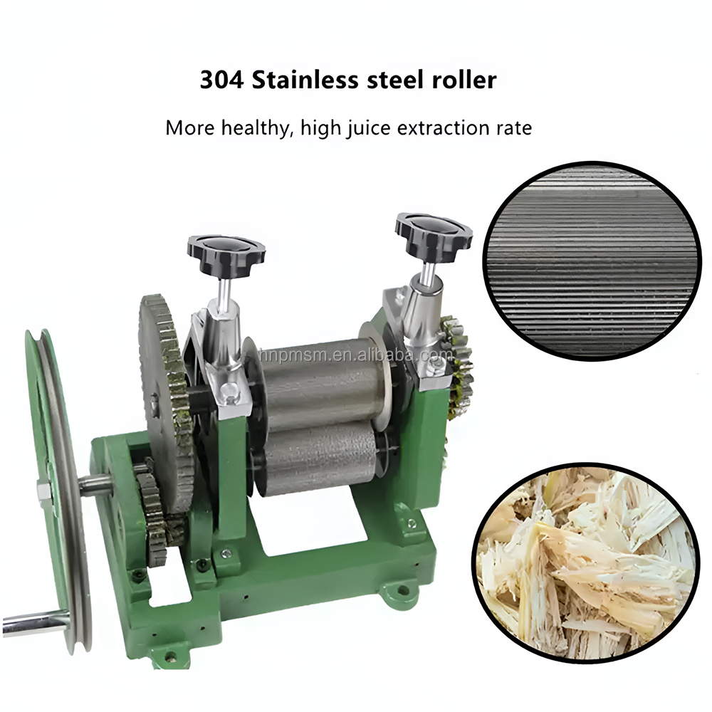 Widely-Used Sugar Cane Squeezer Good Price Sugar Cane Machine Small Manual Sugarcane Crusher