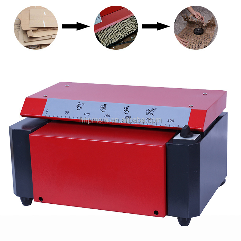 Widely-Used Waste Paper Cutting Machine Low Price Paper Crinkle Machine Applied To Paper Cushion Packaging