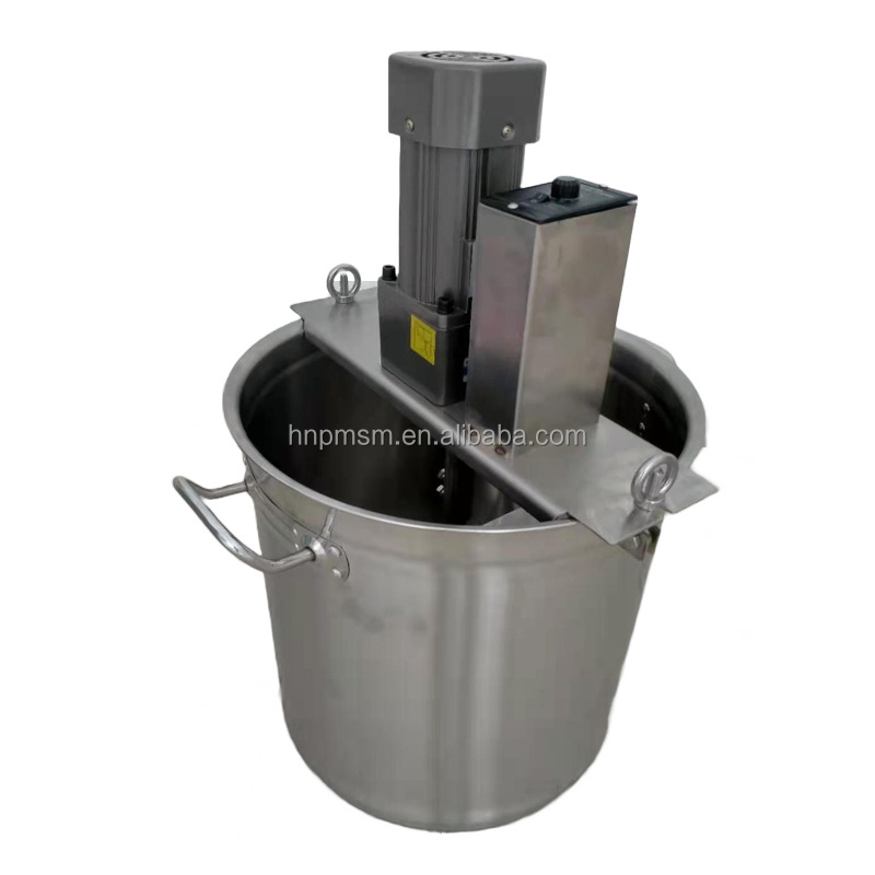 Hot Sale No Paste Bottom 20l Small Automatic Stirrer Cooking Mixer Machine Chili Sauce Stirring Hot Pot Frying Machine