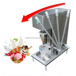 Factory Sale Automatic Milkshake Machine Stainless Steel Soft Ice Cream Stick Making Machine Swirl Ice Cream Machine