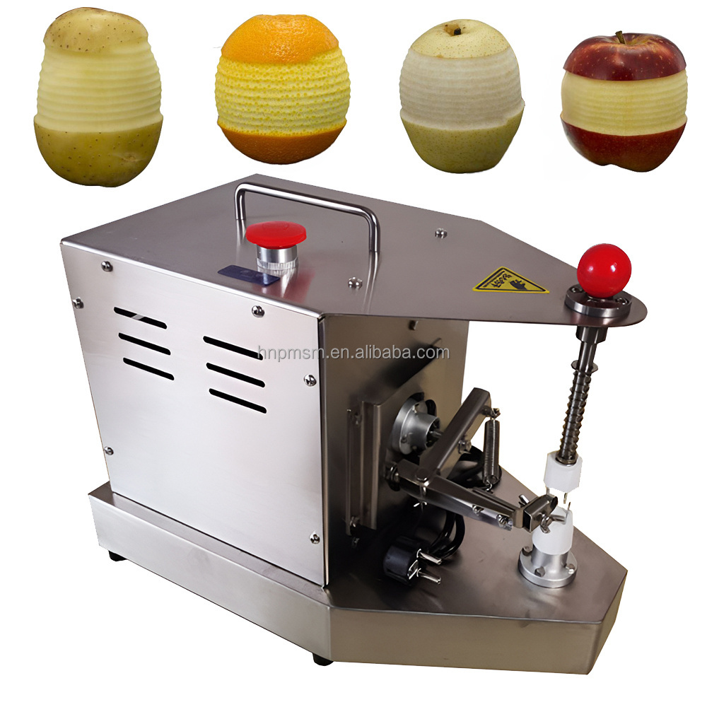 Top Quality Orange Peel Crushing Machine Fully Automatic Electric Orange Apple Peeler Fruit Peeling Machine Electric