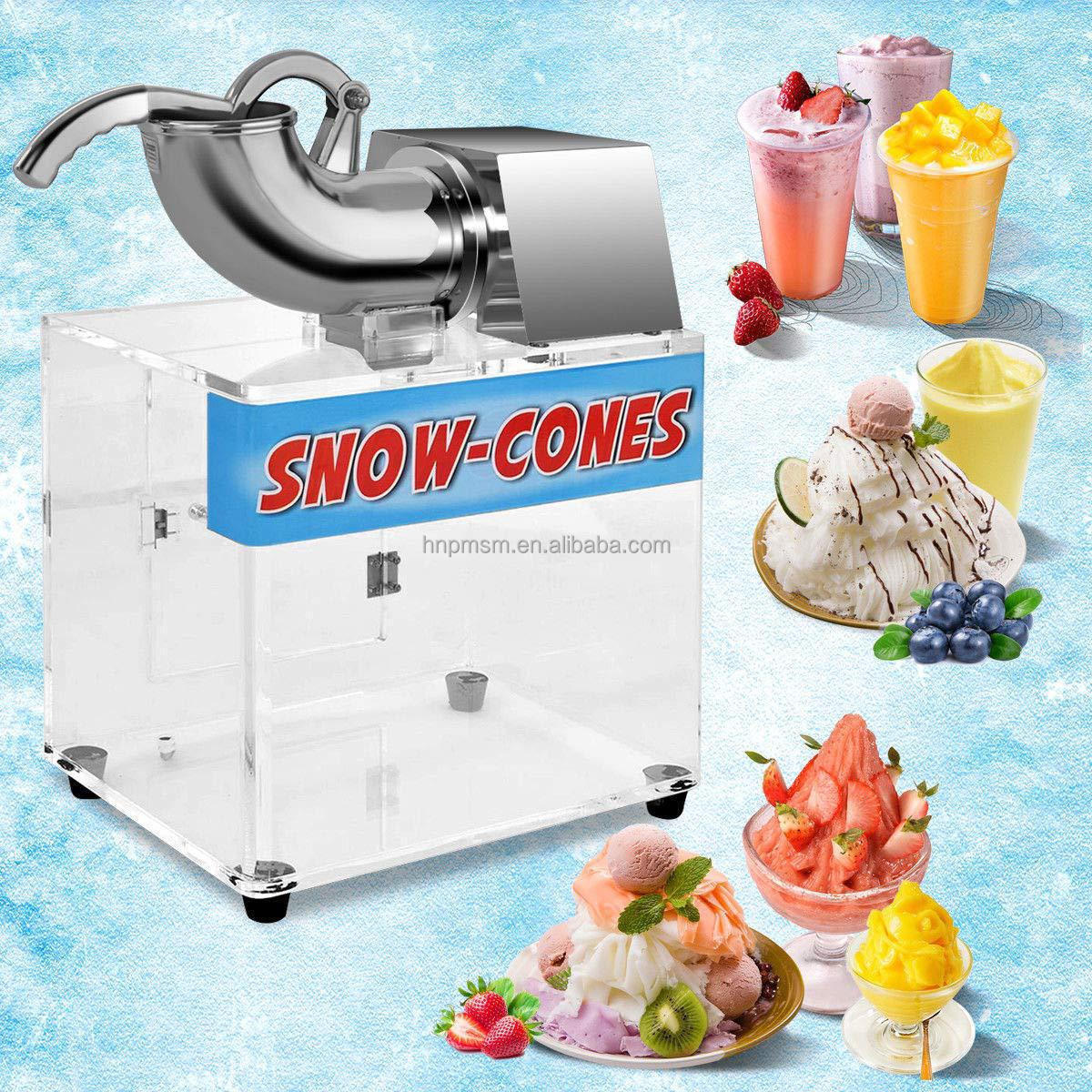 Wholesale Price Snow Cones Making Machine High Quality Taiwan Shaved Ice Machine Ice Snow Cone Machine