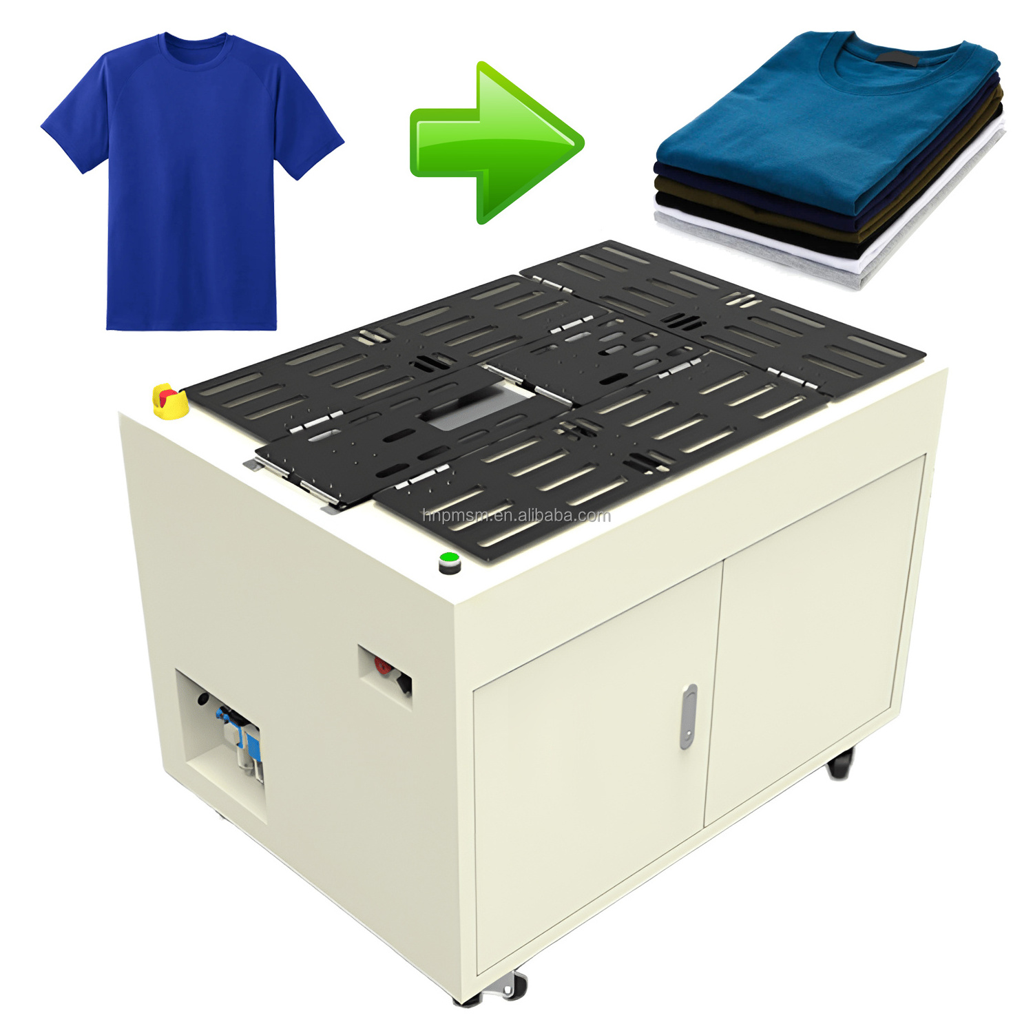 Manufactory Direct Pneumatic Folder Hot Sales Automatic T Shirt Folding Machine For Folding Shirts