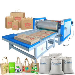 Easy Operation Jute Bag Printing Machine Single Color Letterpress Printing Machine Paper Bag Making Machine With Flexo Printing