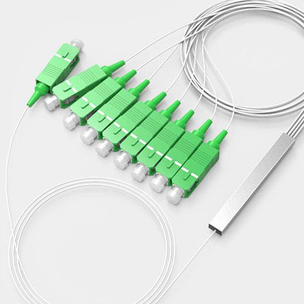 LC UPC 1X2 Fiber Optic FTTH Splitter FBT Optical Coupler 1x2 LCUPC Singlemode simplex plc optical splitter