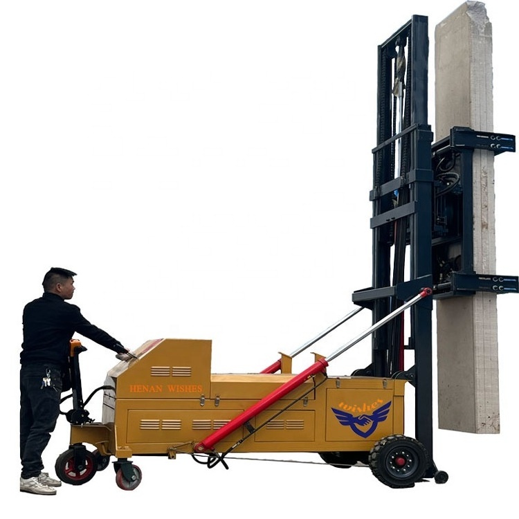 Partition wall installation machine full hydraulic concrete wall panel lifting and installation machine