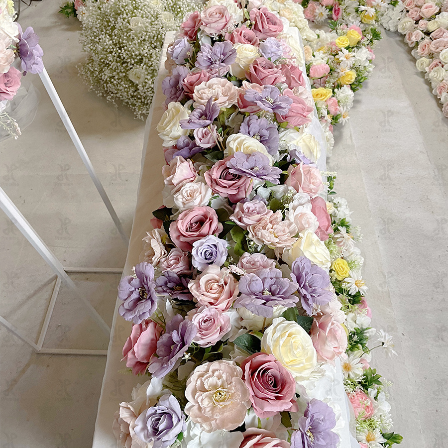 Promise New arrivals wedding supplies Wedding decoration table Centerpieces silk Rose flower Ball Artificial Flower ball