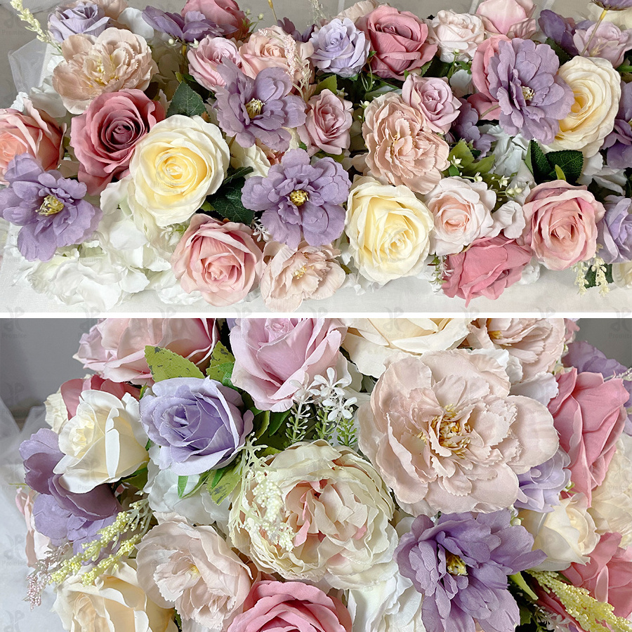 Promise New arrivals wedding supplies Wedding decoration table Centerpieces silk Rose flower Ball Artificial Flower ball