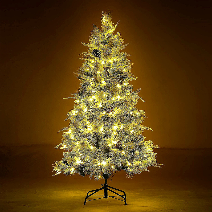 Promise Wholesale Prelit Snowing Christmas Tree For Christmas Decoration