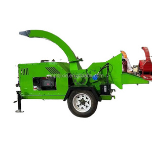 Mobile wood crusher/8080 horsepower tree branch crusher