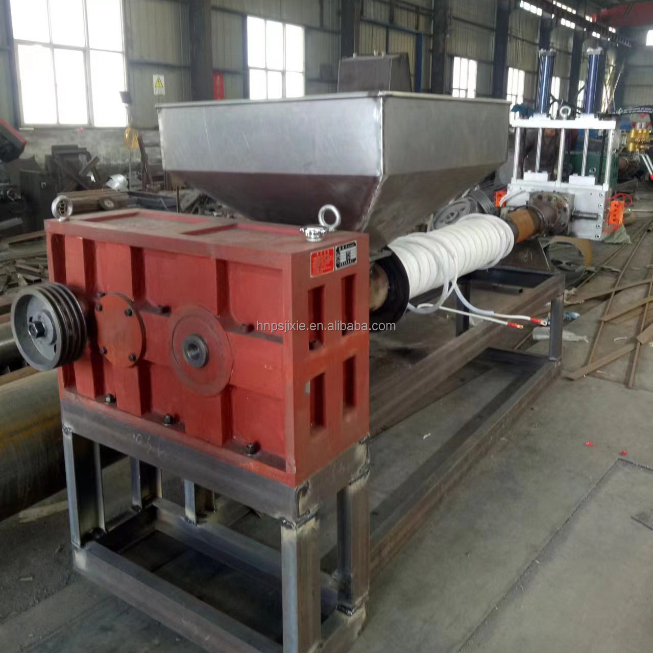 forced feed Recycling Waste Scrap Plastic Extruder Plastic Melting Machine