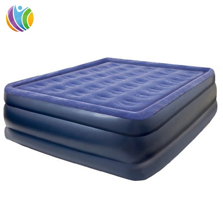 New arrival inbuilt electric pump blowup inflatable air bed,inflatable lazy bed,air bed inflatable banana with factory price