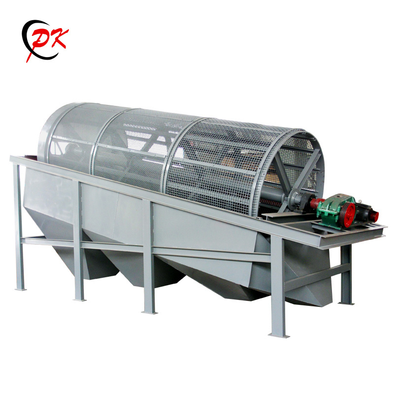 Factory Direct Sales Small Rotary Vibrating Trommel Sieve Screen