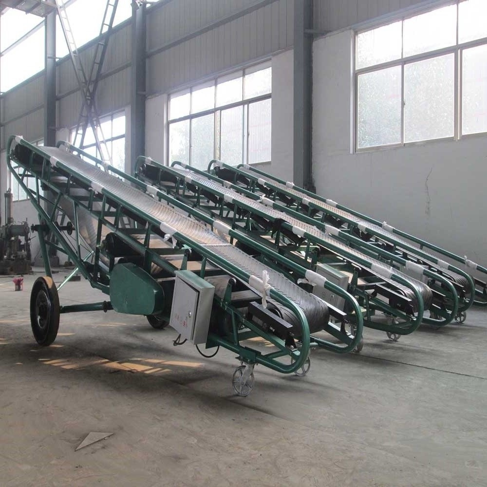 Belt Conveyor Firewood Equipment Wood Processor Elevator Belt Conveyor