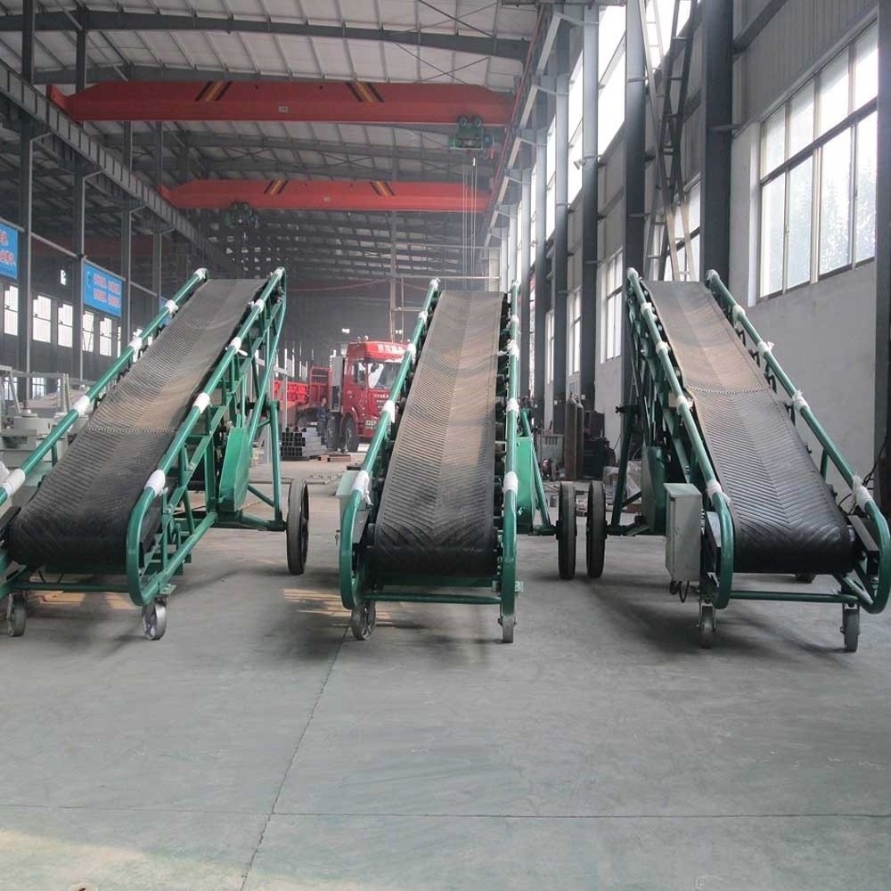 Belt Conveyor Firewood Equipment Wood Processor Elevator Belt Conveyor