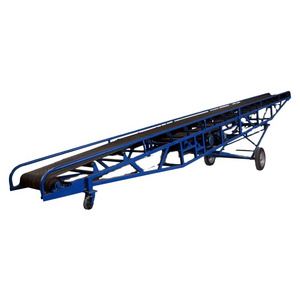 High quality Mobile rubber belt conveyor for truck loading unloading