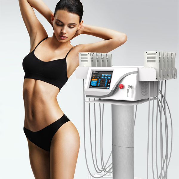 Portatil Lipolaser 9 En 1 Pads Lipo Laser Machine 4d Strawberry Lipo Laser Slimming Machine