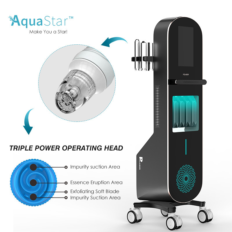 Bubble 16 In 1 Solutions Professional Russian Hydro Facial Machine With Shipping Free