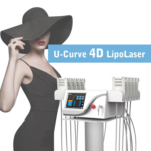 Portatil Lipolaser 9 En 1 Pads Lipo Laser Machine 4d Strawberry Lipo Laser Slimming Machine