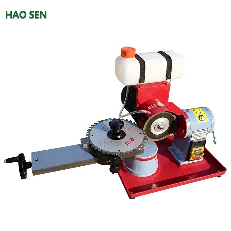 Factory Direct High Precision Alloy Saw Blade Sharpener with Water Tank Manual Circular Saw Blade Grinder