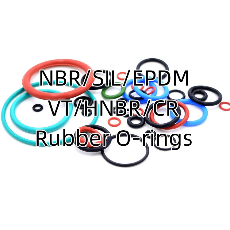 Fast delivery NBR/SIL/EPDM/VT/HNBR/CR Custom Sealing  Rubber O rings