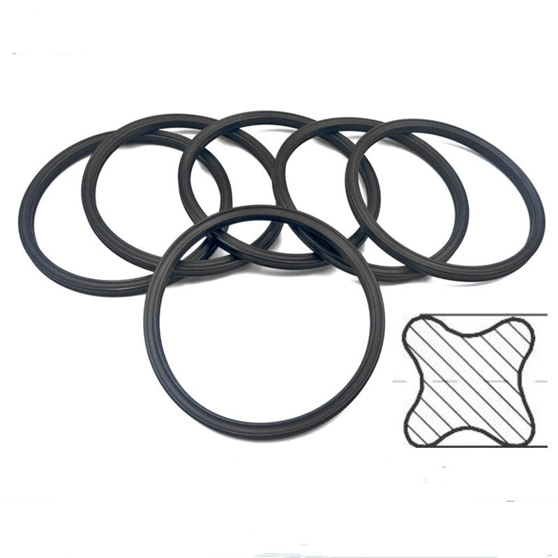 Heat Resistance Rubber FKM NBR O Rings Silicone X Ring Seal with Nice quality