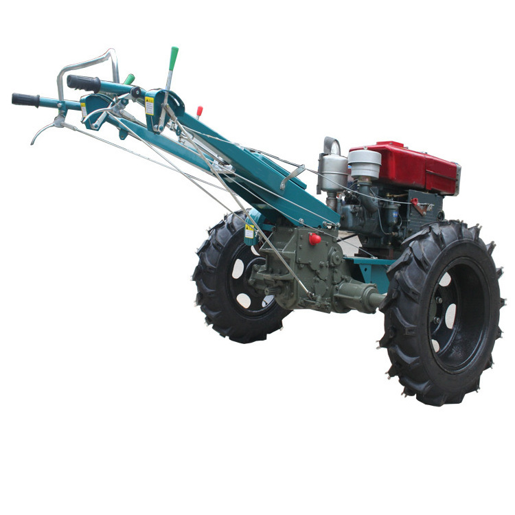 China Manufacturer Small Walking Tractor Agricultural Equipment Accessories 12HP QLN-121 Walk Behind Tractor With Implements